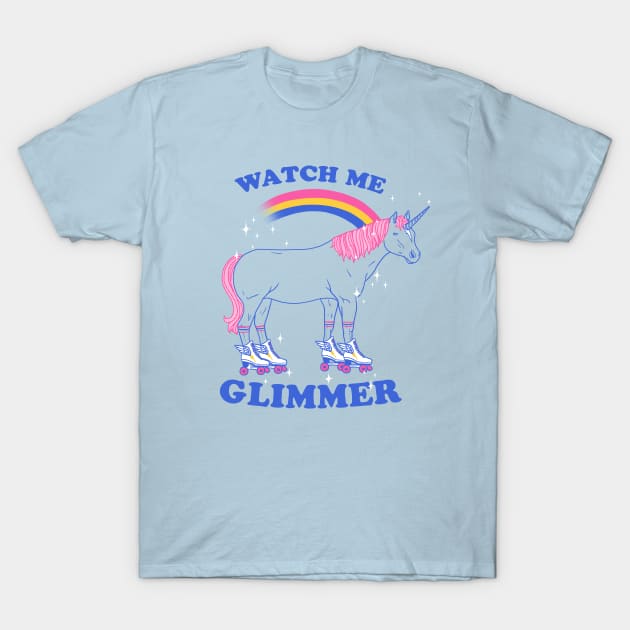 Watch me Glimmer T-Shirt by Hillary White Rabbit